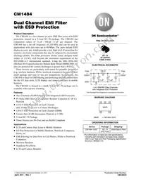 CM1484-02S7 Datasheet Cover