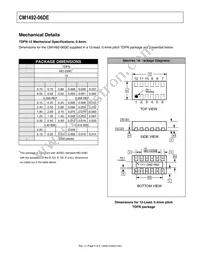 CM1492-06DE Datasheet Page 5