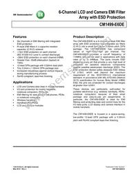 CM1499-E6DE Datasheet Cover