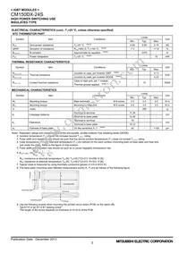 CM150DX-24S Datasheet Page 3