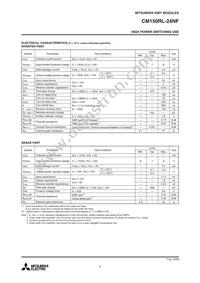 CM150RL-24NF Datasheet Page 3