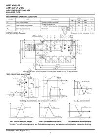 CM150RX-24S Datasheet Page 5