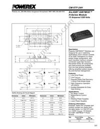 CM15TF-24H Datasheet Cover