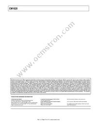 CM1620-06DE Datasheet Page 15