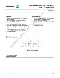 CM1622-08DE Datasheet Cover