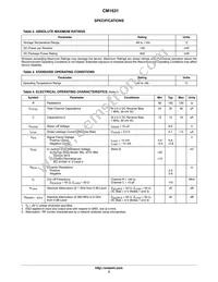 CM1631-08DE Datasheet Page 3