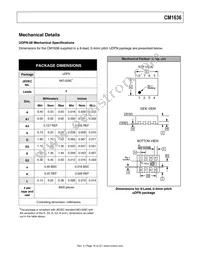 CM1636-08DE Datasheet Page 16