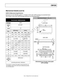 CM1636-08DE Datasheet Page 20