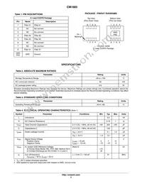 CM1683-02DE Datasheet Page 2
