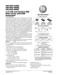 CM1693-06DE Datasheet Cover