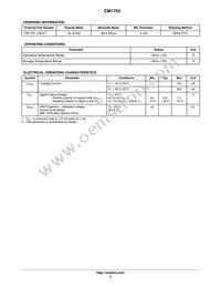 CM1753-1004YT Datasheet Page 2