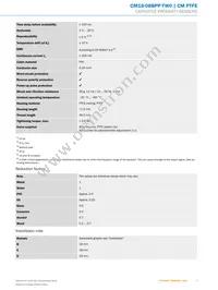 CM18-08BPP-TW0 Datasheet Page 3