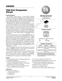 CM2009-00QR Datasheet Cover