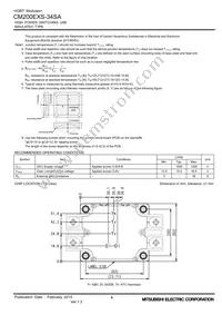 CM200EXS-34SA Datasheet Page 4