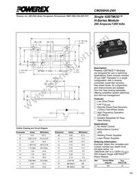 CM200HA-24H Datasheet Cover