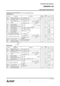CM200RX-12A Datasheet Page 3