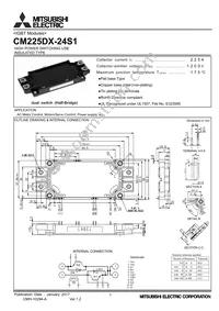 CM225DX-24S1 Datasheet Cover