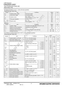 CM225DX-24S1 Datasheet Page 2