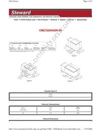 CM2722R450R-00 Datasheet Cover