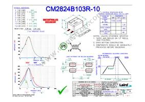 CM2824B103R-10 Cover