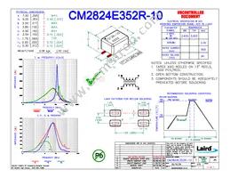 CM2824E352R-10 Datasheet Cover