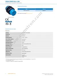 CM30-25NPP-EC1 Datasheet Page 2