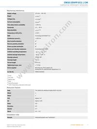 CM30-25NPP-EC1 Datasheet Page 3
