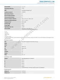 CM30-25NPP-KC1 Datasheet Page 3