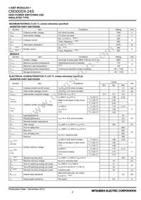 CM300DX-24S Datasheet Page 2