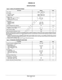 CM3202-02DE Datasheet Page 4