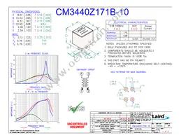 CM3440Z171B-10 Cover