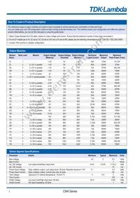 CM4009WX Datasheet Page 2