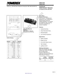 CM421655 Datasheet Cover