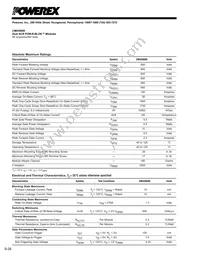 CM430890 Datasheet Page 2