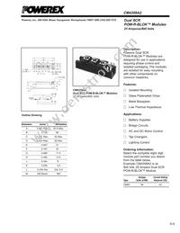 CM4308A2 Datasheet Cover