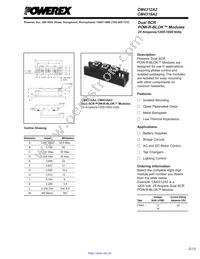 CM4316A2 Datasheet Cover
