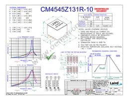 CM4545Z131R-10 Cover