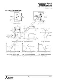 CM500HA-34A Datasheet Page 4