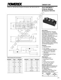 CM50DY-28H Datasheet Cover