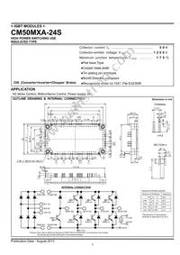 CM50MXA-24S Datasheet Cover