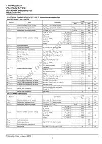 CM50MXA-24S Datasheet Page 3