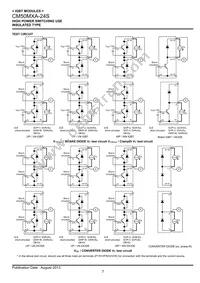 CM50MXA-24S Datasheet Page 7