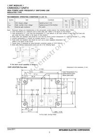 CM600DU-12NFH Datasheet Page 3