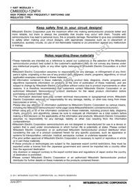 CM600DU-12NFH Datasheet Page 8