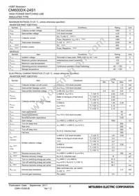 CM600DX-24S1 Datasheet Page 2