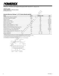 CM600E3U-12NFH Datasheet Page 2