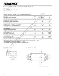 CM600HX-12A Datasheet Page 2