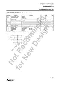 CM600HX-24A Datasheet Page 2