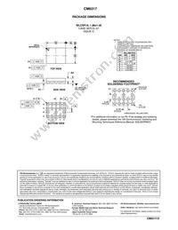 CM6317 Datasheet Page 4