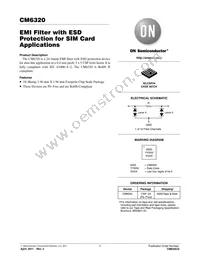 CM6320 Datasheet Cover